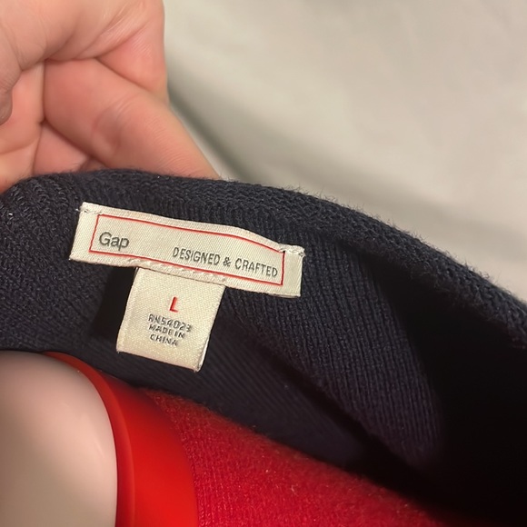 Gap | Designed & Crafted Striped Knit Long-sleeved Sweater Dress | Size Large L - Picture 4 of 5